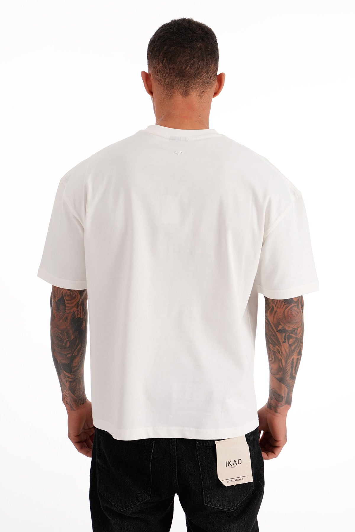 T-shirt Mini Coeur Blanc