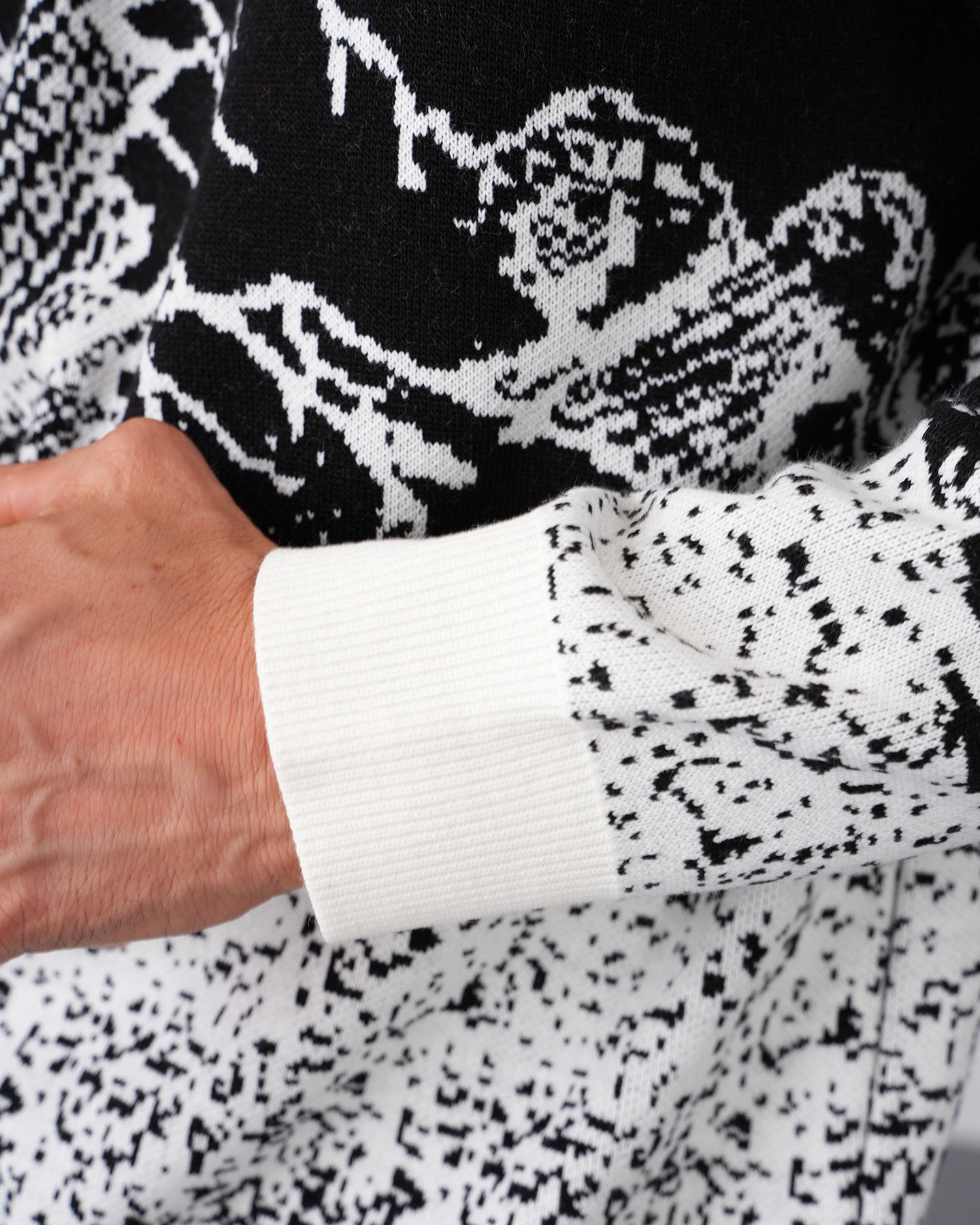 Pull Montagne Blanc