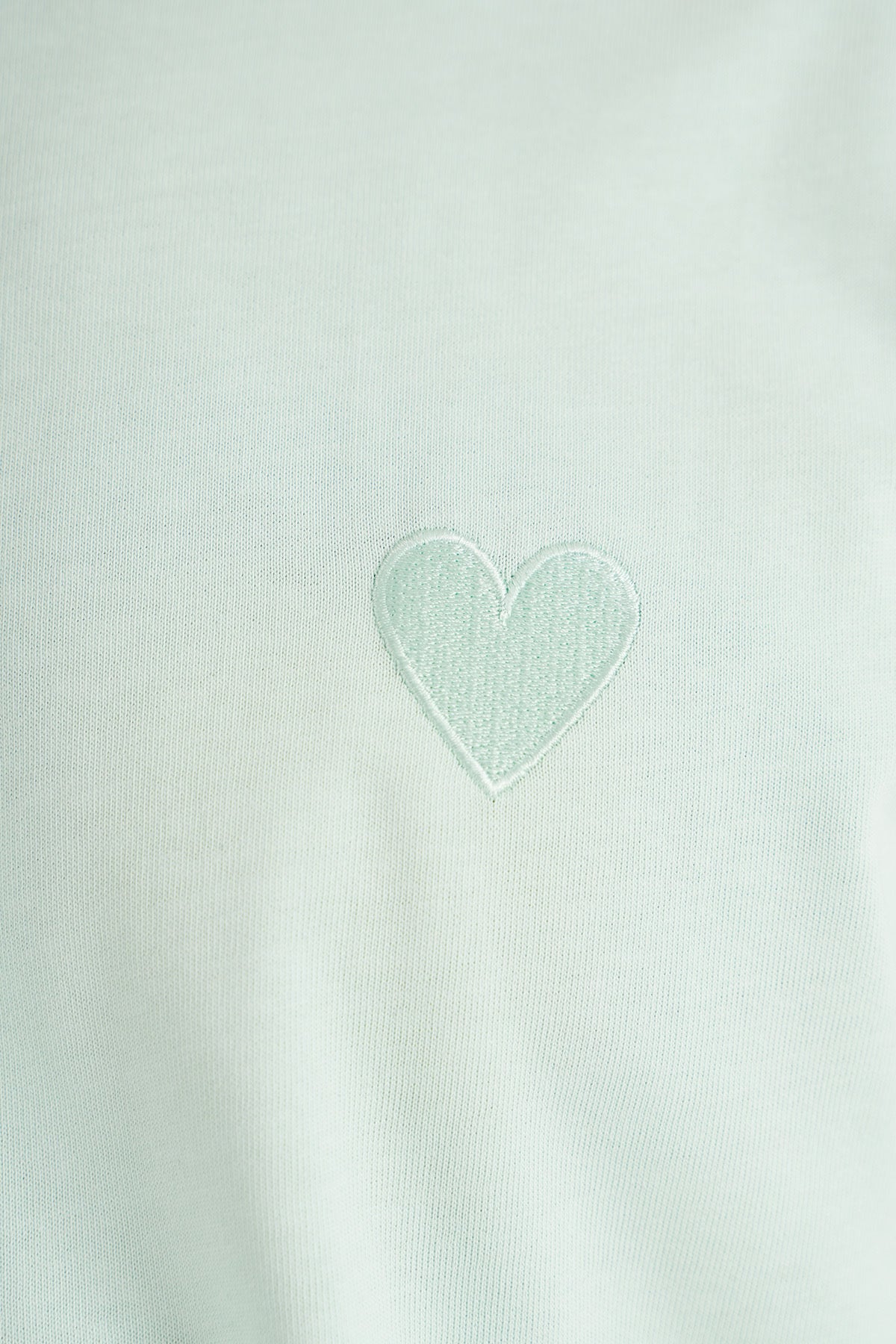 T-shirt Mini Coeur Mint