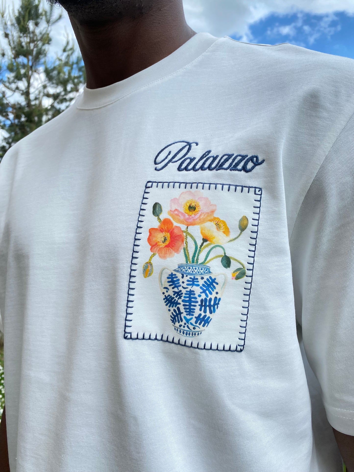 T-shirt Palazzo Blanc