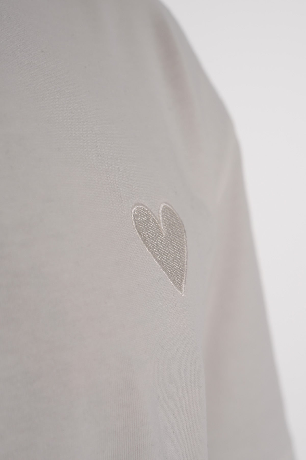 T-shirt Mini Coeur Blanc