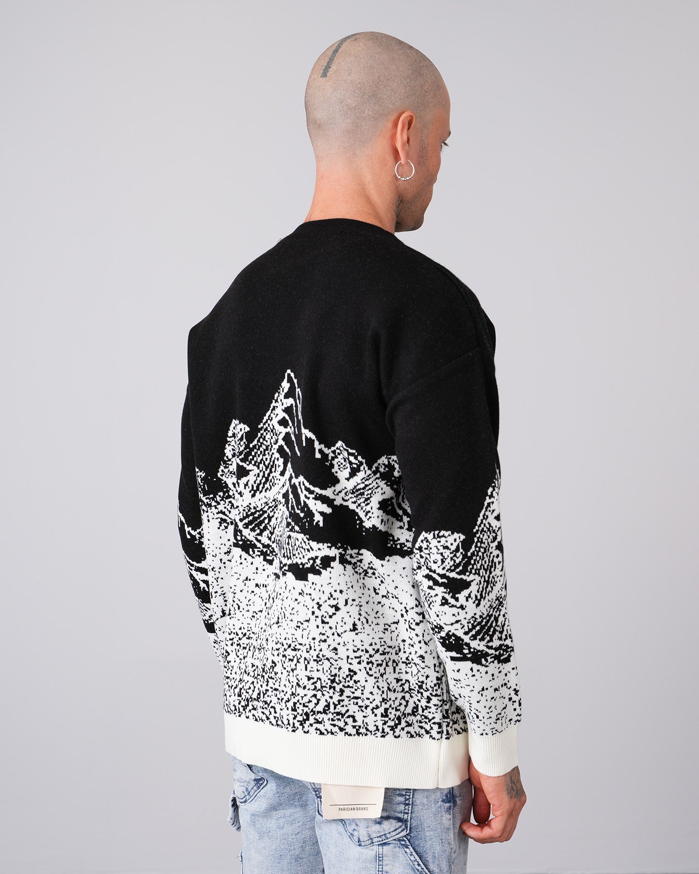 Pull Montagne Blanc