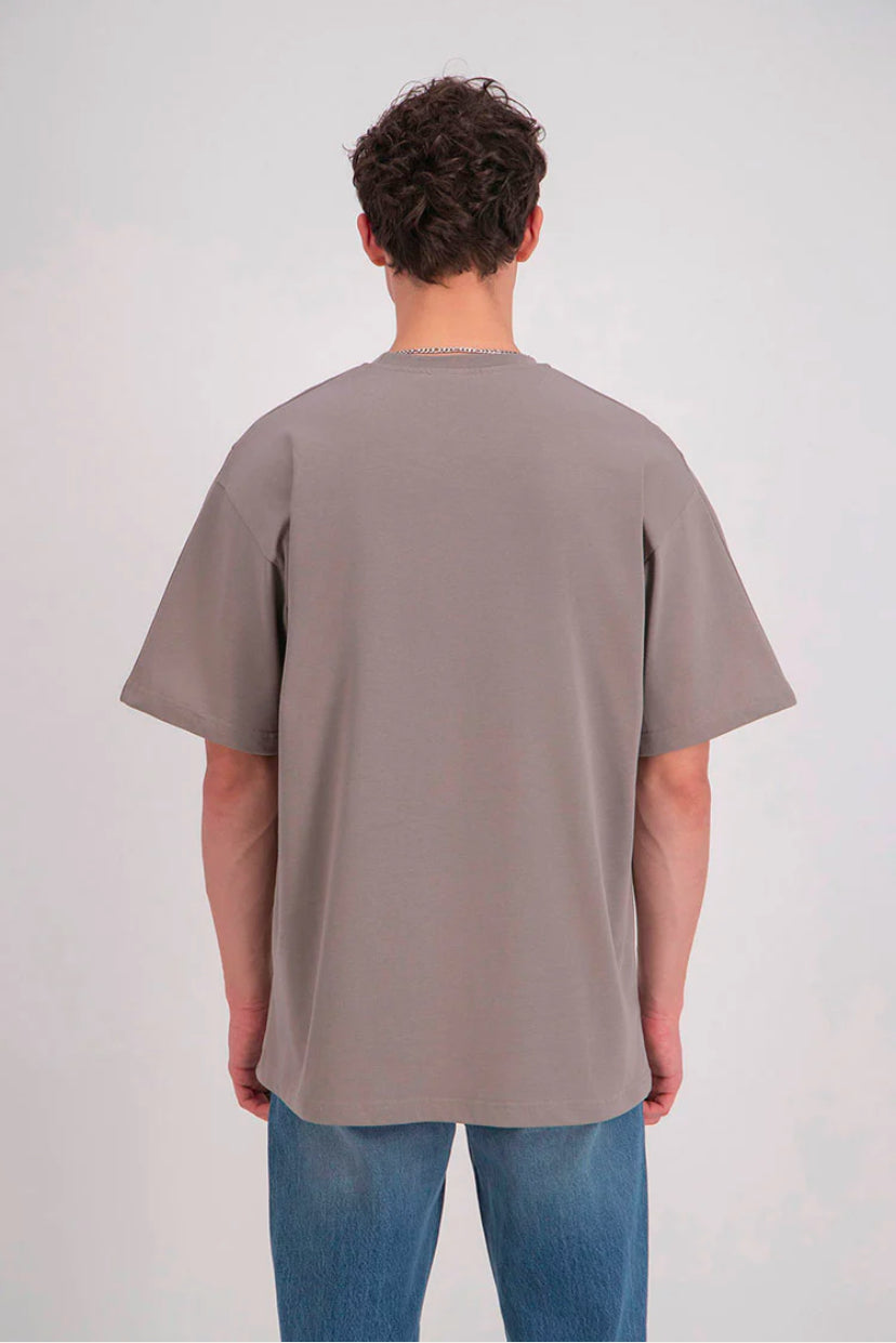 T-shirt Chic Gris Coeur Red