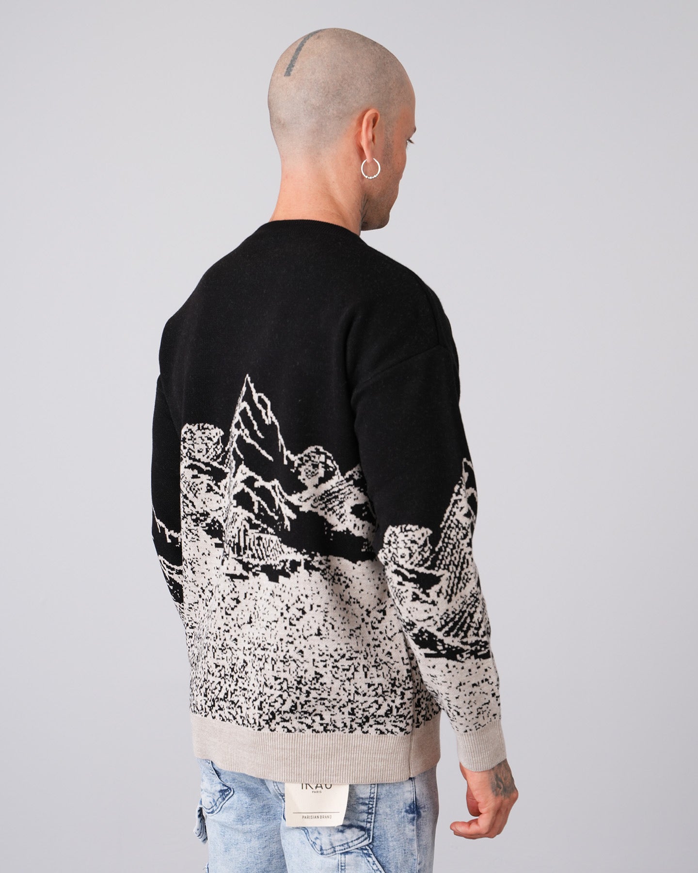 Pull Montagne Beige