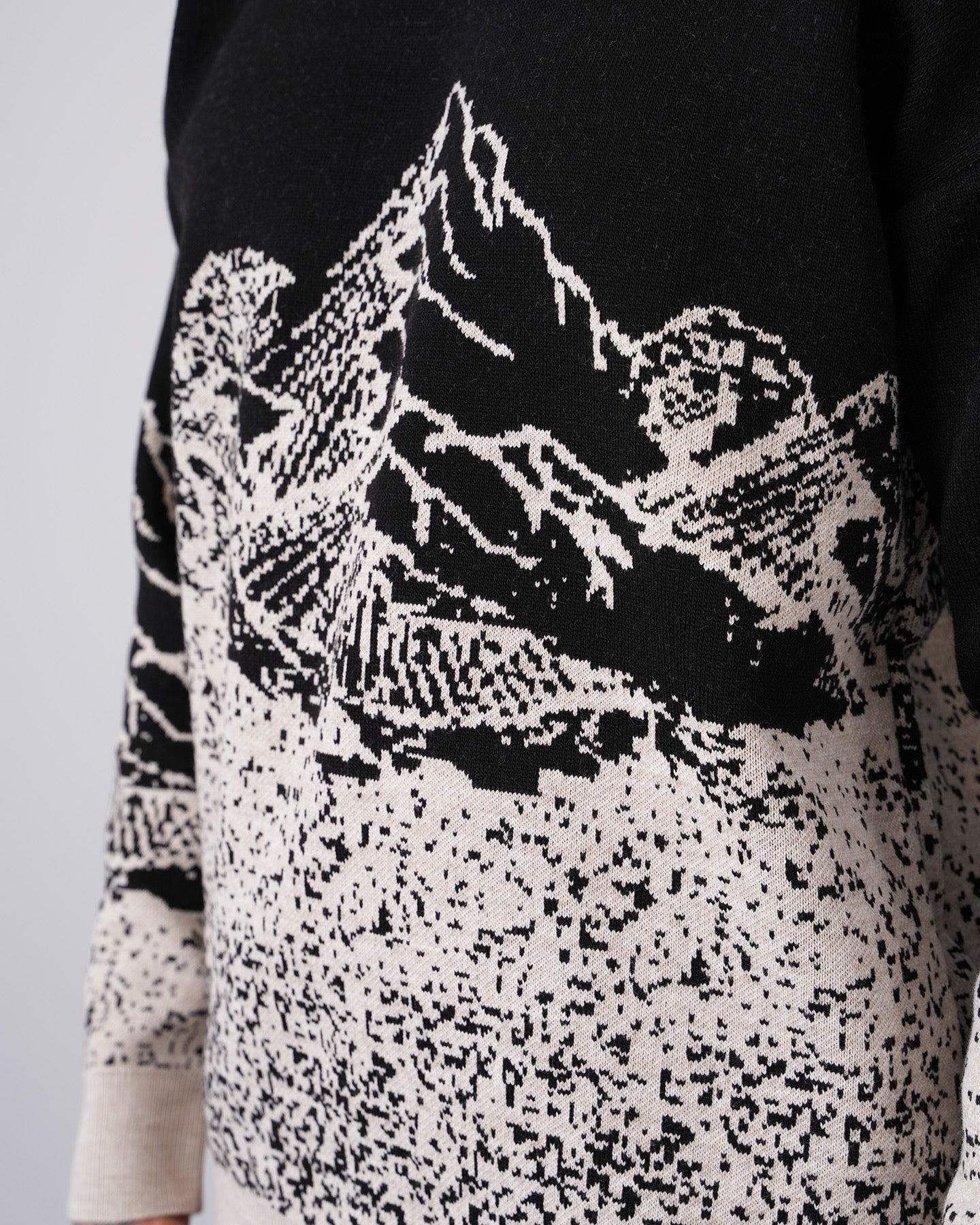 Pull Montagne Beige