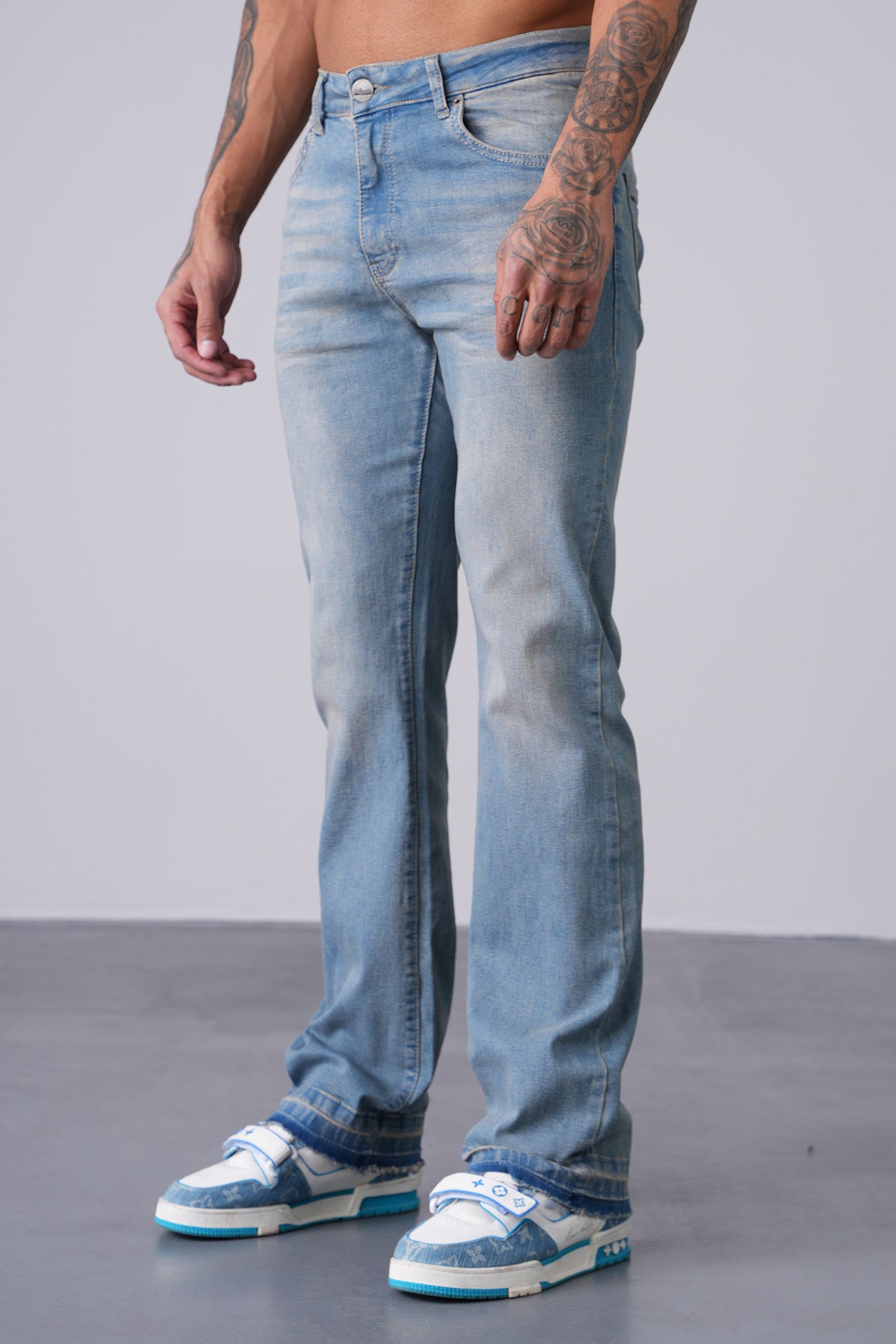 Jean Flare Tint Blue