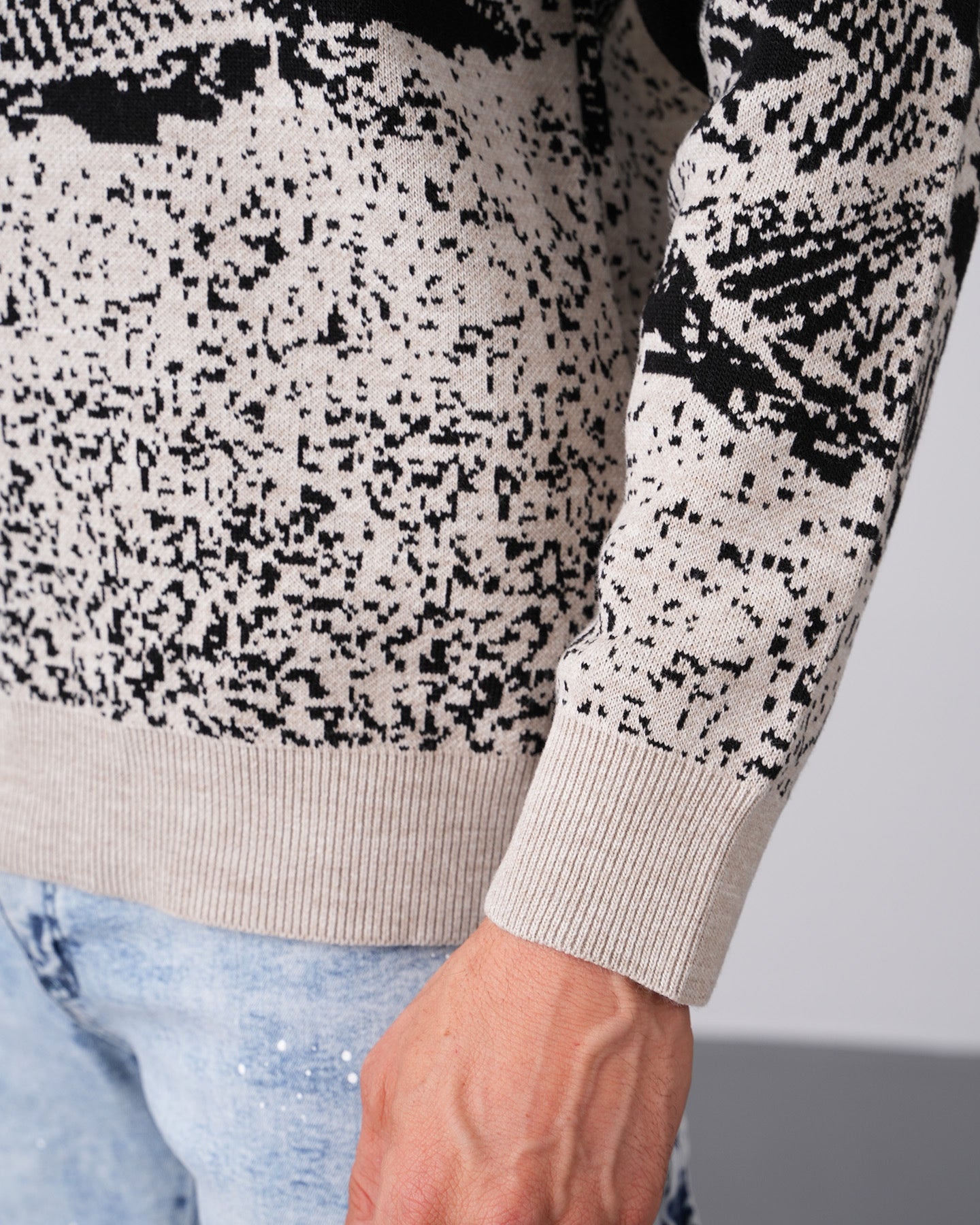 Pull Montagne Beige