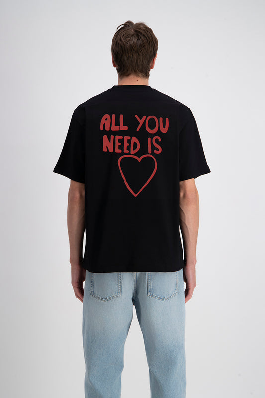 T-shirt Noir All You Need