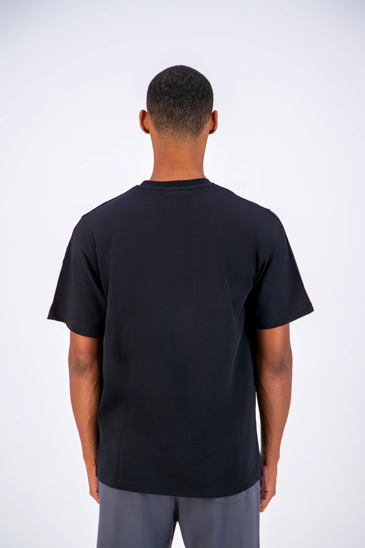 T-shirt Chic Noir Coeur Blue