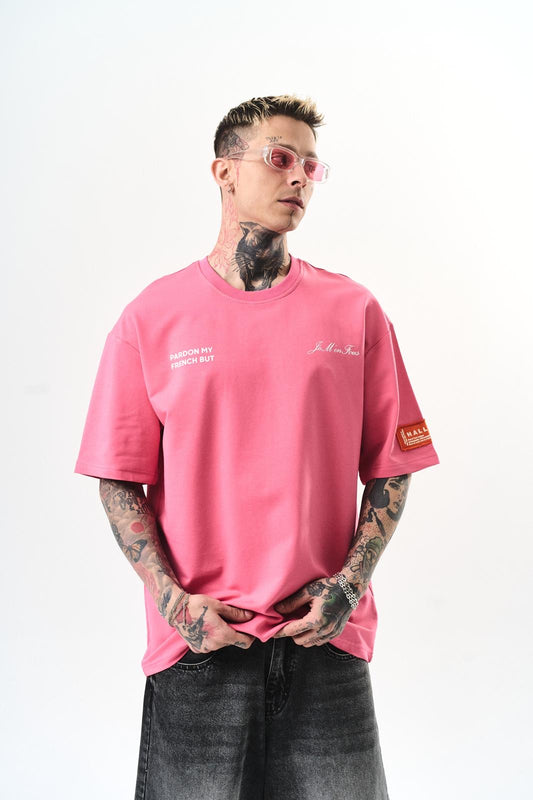 T-shirt Pardon My French Rose