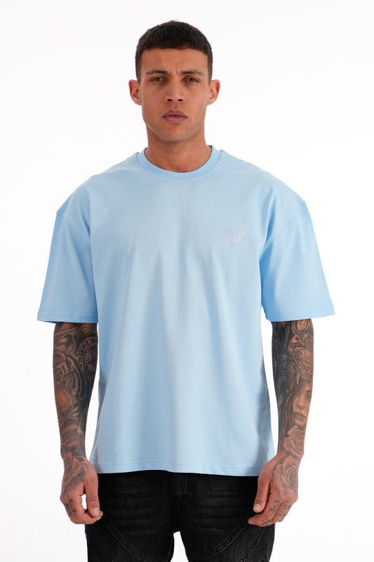T-shirt Mini Coeur Ciel