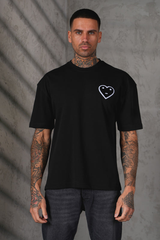 T-shirt Émo Noir