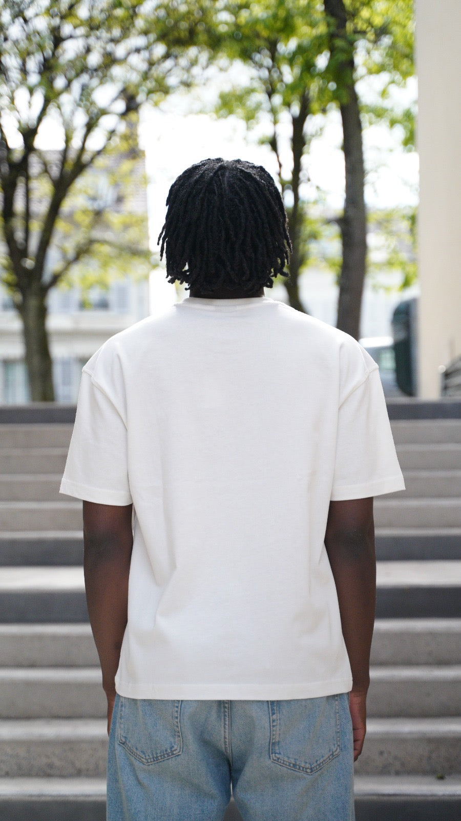 T-shirt Mini Coeur Blanc