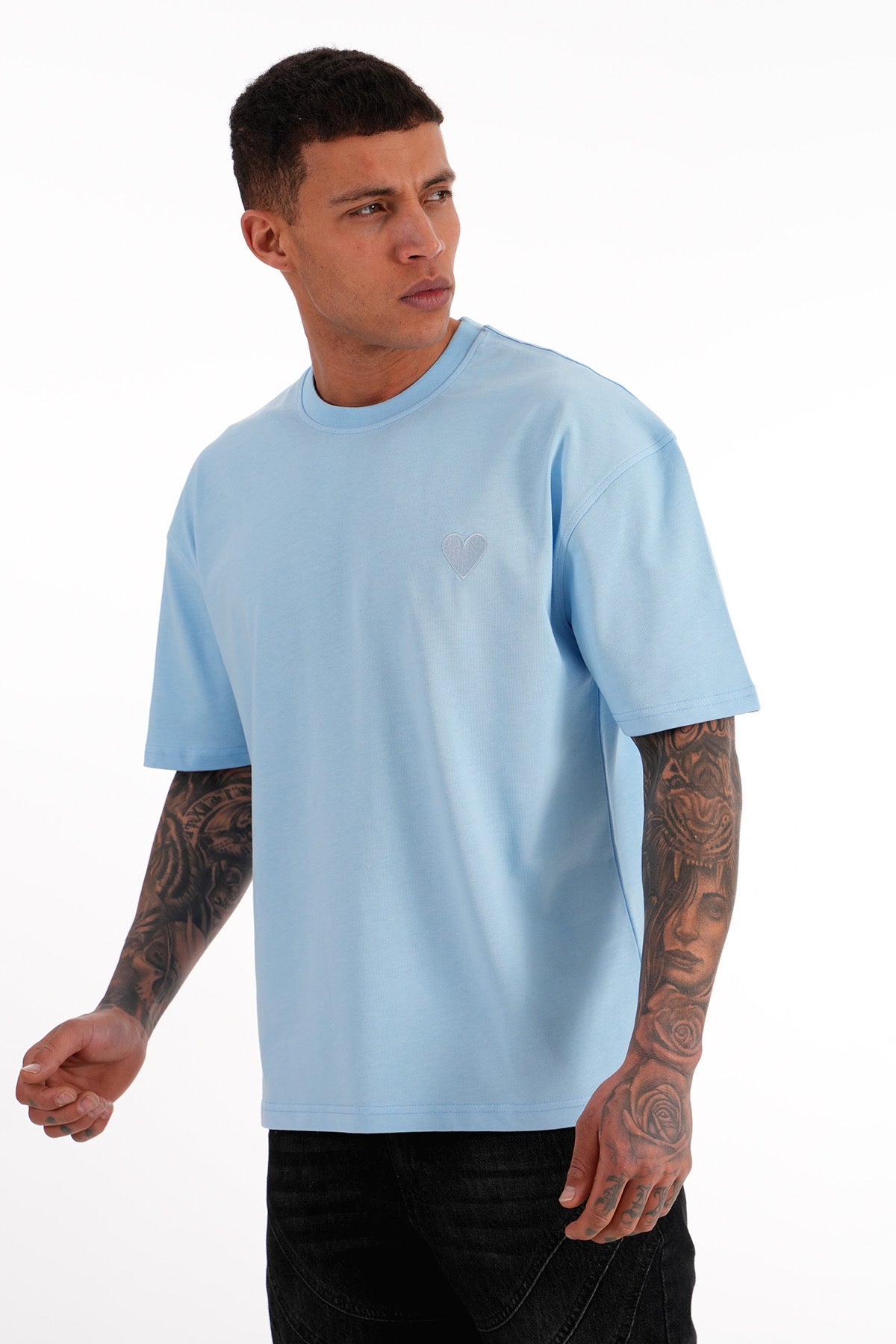 T-shirt Mini Coeur Ciel