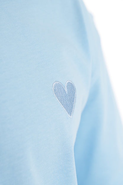 T-shirt Mini Coeur Ciel