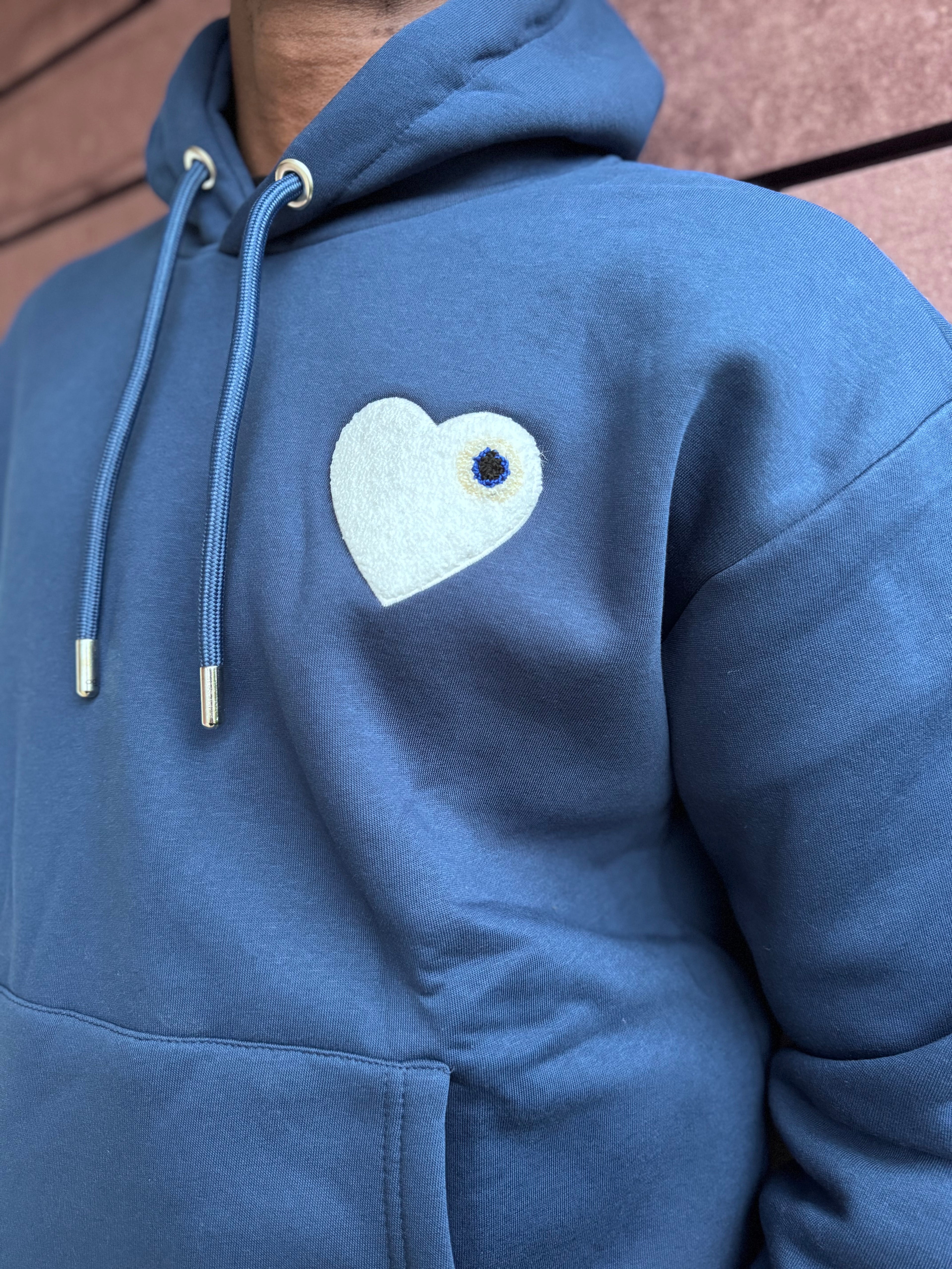 Sweat Chic Night Coeur Blanc