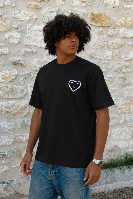 T-SHIRT ÉMO NOIR