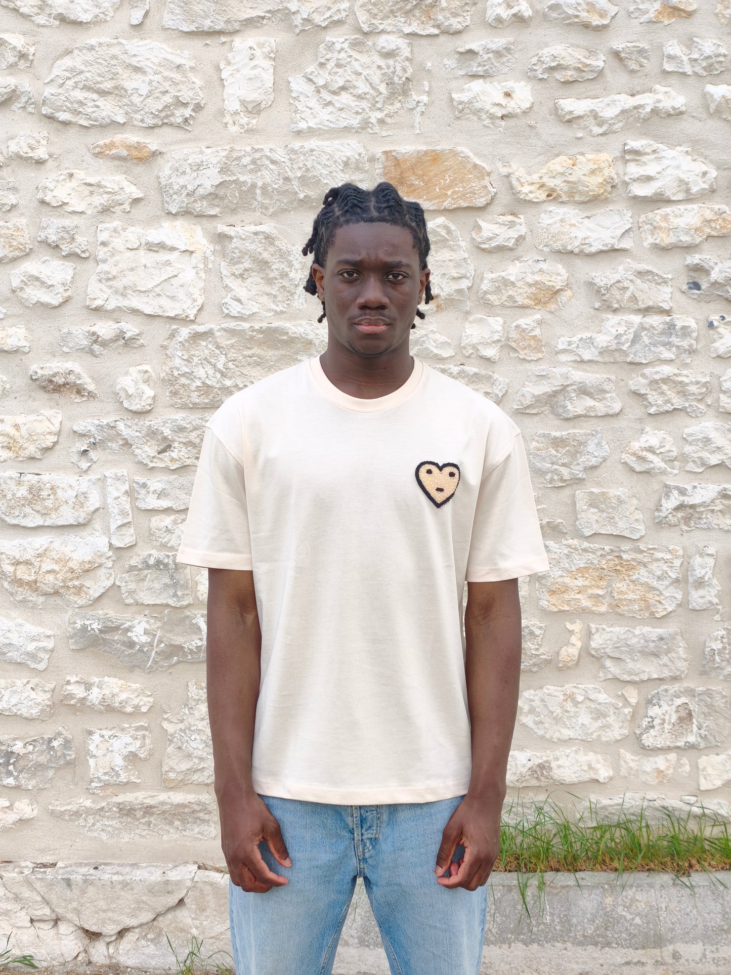 T-shirt Émo Beige