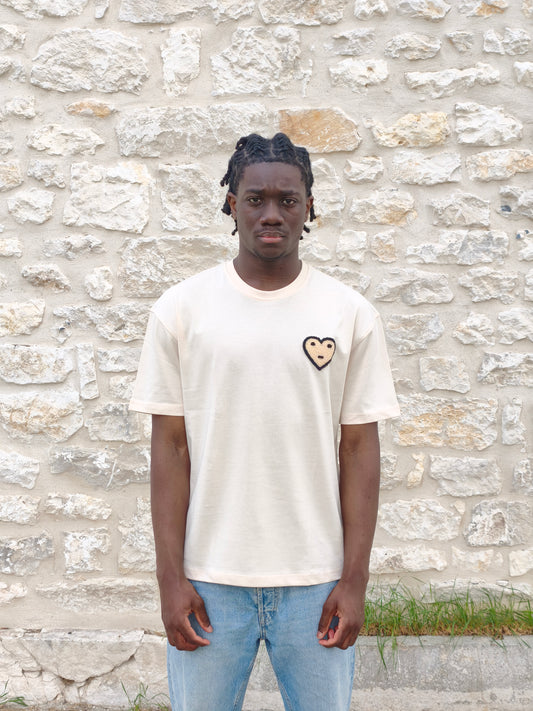 T-shirt Émo Beige